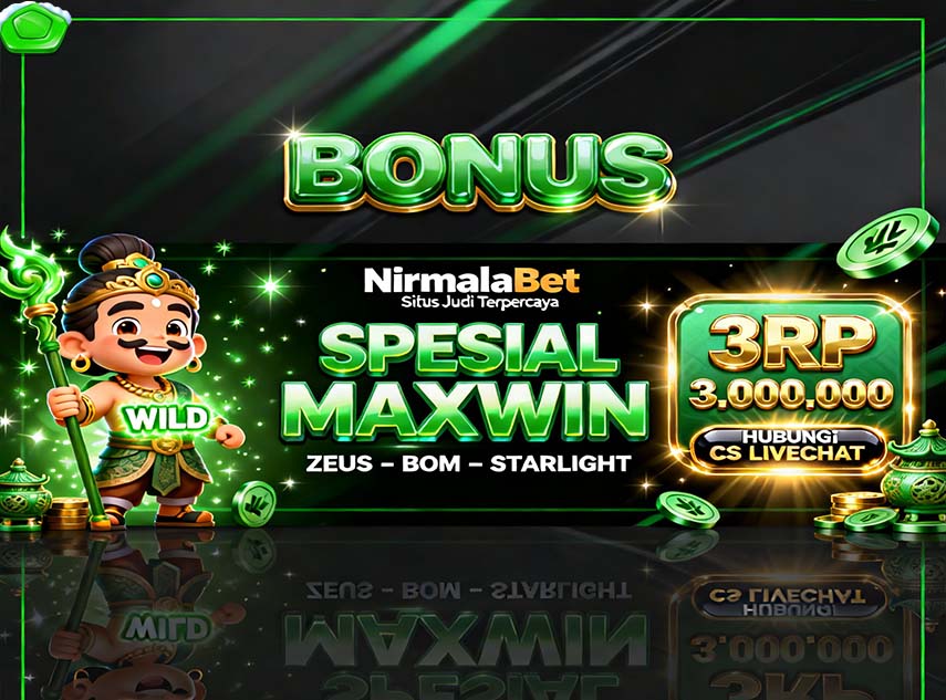 NirmalaBet Slot Mandiri Online Gacor Hari Ini Banyak Jackpot